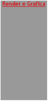 Casella di testo: Render e Grafica