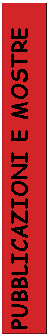 Casella di testo: PUBBLICAZIONI E MOSTRE